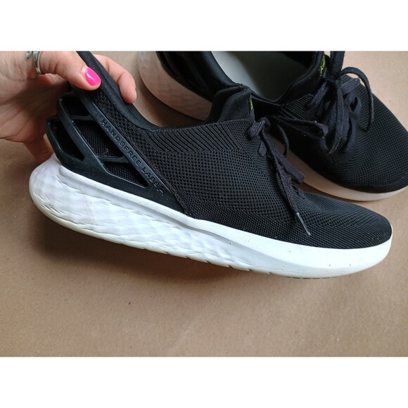 Kizik Athens Black Mens Athletic Sneaker Sz 12 Slip On Easy On Comfort - Picture 5 of 8